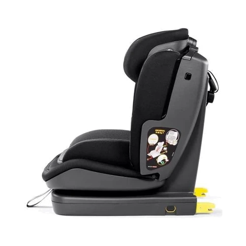 Автокресло Peg-Perego Viaggio 1-2-3 Via Licorice Черный (IMVA000035BL13DX13): Группа 1 (9-18 кг)