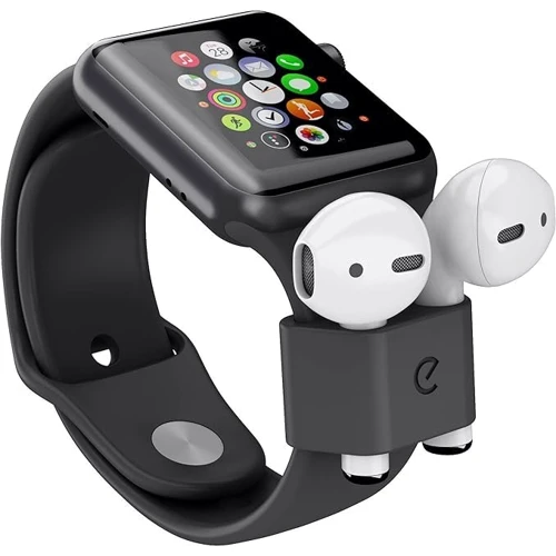 Держатель на ремешок Apple Watch KeyBudz AirLockz Black (RT_PLK_BLK)