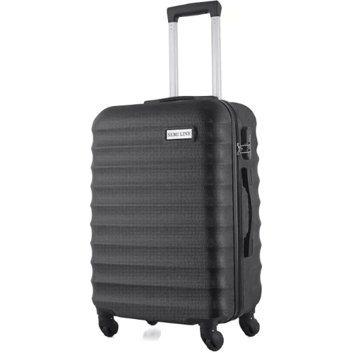 Чемодан Semi Line 24" (M) Black черный (T5634-2)