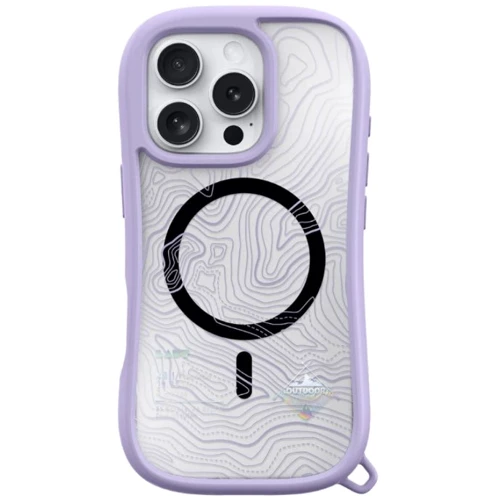 Чехол для iPhone LAUT POP ADVENTURE MagSafe Purple (L_IP24D_PA_PU) for iPhone 16 Pro Max