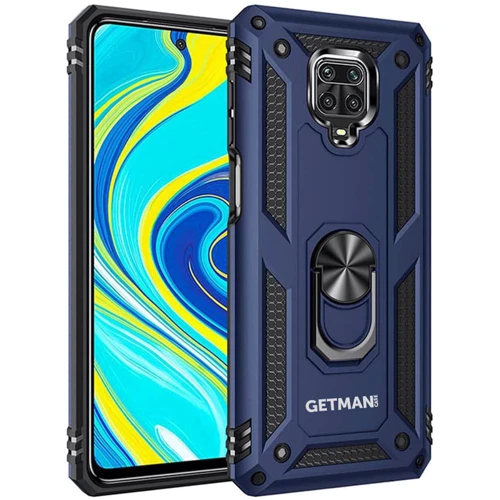 

Mobile Case Shockproof Serge Magnetic Ring Navy Blue for Xiaomi Redmi Note 9S/Note 9 Pro/Note 9 Pro Max