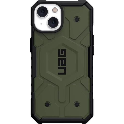 Чехол для iPhone Urban Armor Gear UAG Pathfinder Magsafe Olive Drab (114311117272) for iPhone 15 Plus: Цвет зеленый