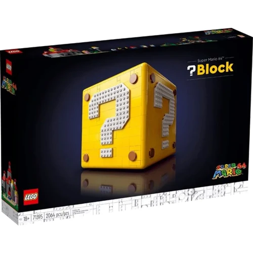 Блоковий конструктор LEGO Блок знаків питання Super Mario 64 (71395)