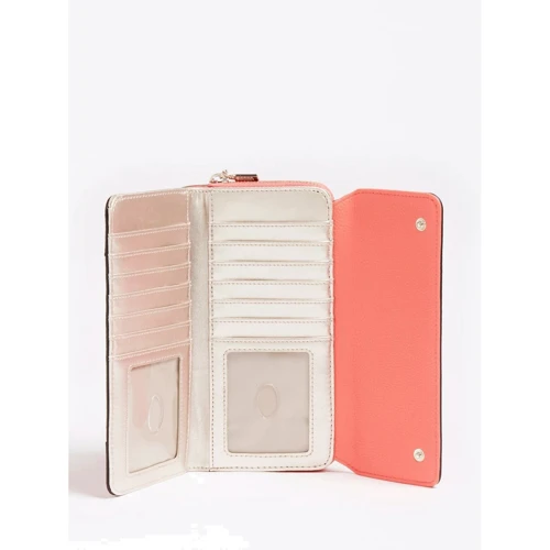 Жіночий гаманець Guess DESTINY Slg Lrg Clutch Orgnzr кораловий (SWVG7878620-COR): Тип Гаманці