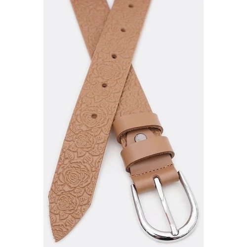 Жіночий ремінь Borsa Leather карамель (100v1genw94-caramel): Стать Женский