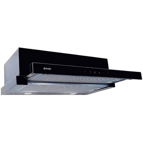Витяжка Perfelli TLS 6117 BL: Матеріал корпусу метал