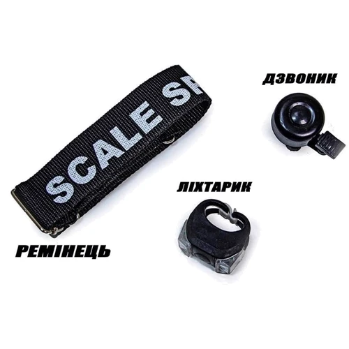 Самокат двоколісний Scale Sports SS-30 Чорно-Синій (1192181876): Тип гальма ручной