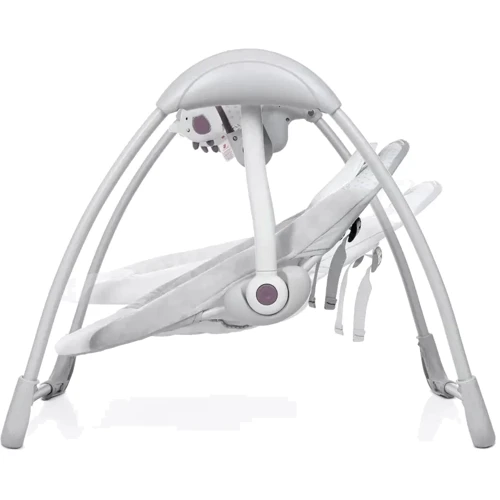 Кресло-качалка Mastela Deluxe Portable Swing Серо-фиолетовая (6505): Конструкция опоры без колесиков