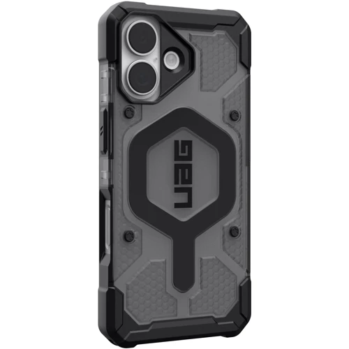 Чохол для iPhone Urban Armor Gear UAG Pathfinder Clear Magsafe Ash/Black (114553113140) для iPhone 17