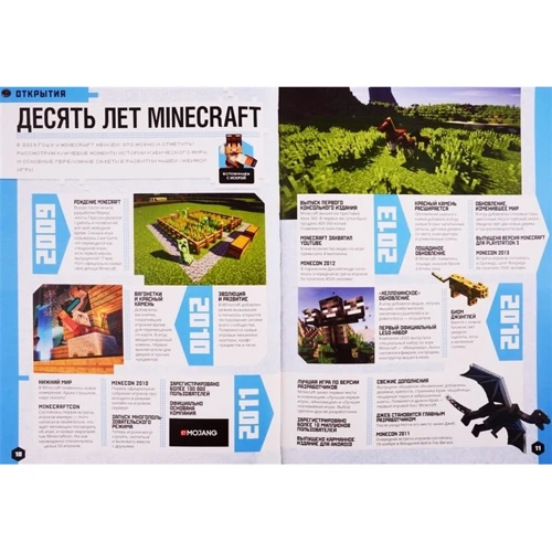 Minecraft. Краще за 10 років: ISBN 978-5-4471-6332-7