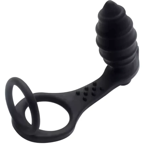 Эрекционное кольцо с вибро массажером простаты XESE PM-08-10 ( 10 режимов вибрации )