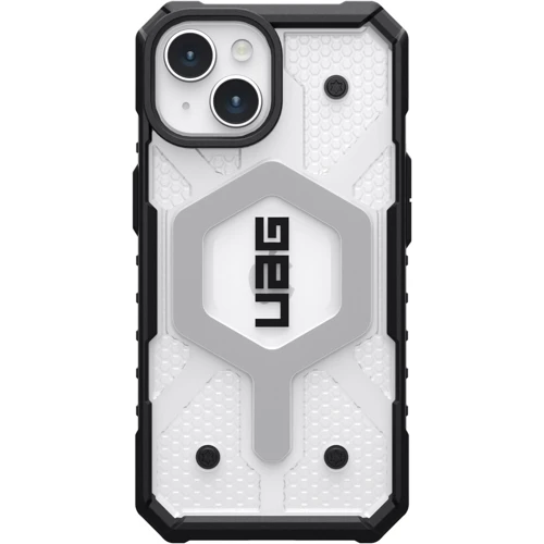 Чехол для iPhone Urban Armor Gear UAG Pathfinder Magsafe Ice (114311114343) for iPhone 15 Plus: Материалы поликарбонат и полиуретан