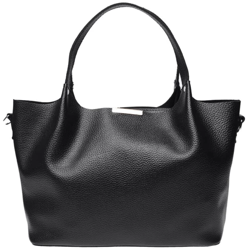 Женская сумка шоппер Ricco Grande черная (1L943-black): Пол Женский