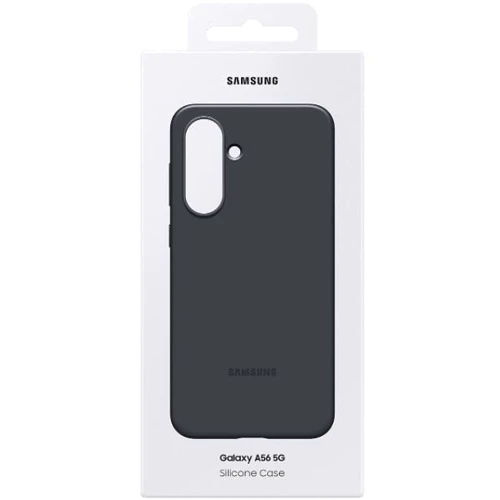 Чехол для телефонов Samsung Silicone Case Black (EF-PA566CBEGWW) for Samsung A566 Galaxy A56: Пленка в комплекте нет