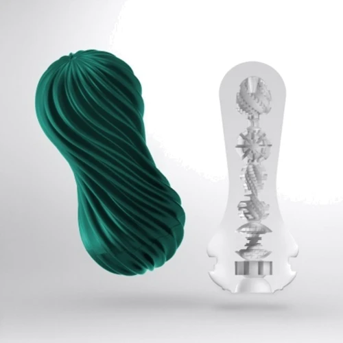 Мастурбатор Tenga Flex Fixxy Green