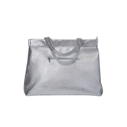 Жіноча сумка шоппер Sambag Shopper срібляста (93303034): Тип Сумки