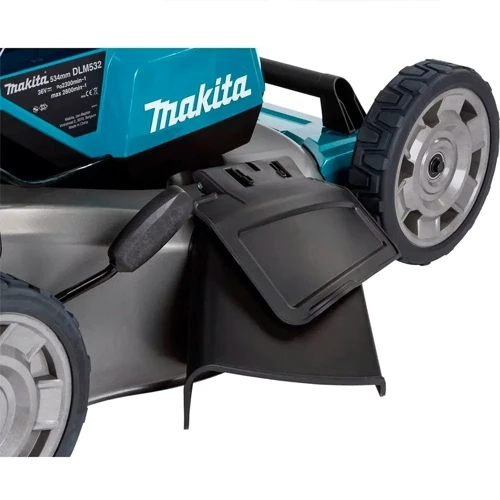 Газонокосилка Makita DLM532PT4 аккумуляторная: Выброс Боковой