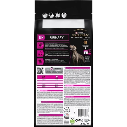 Сухой корм Pro Plan Veterinary Diets UR Urinary при мочекаменной болезни 1.5 кг (7613287777157) фото 9