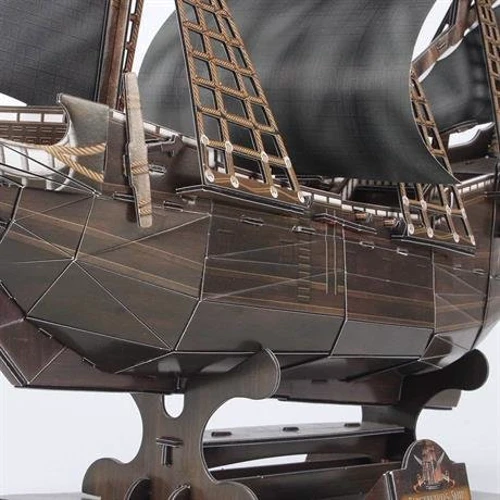 3D пазл CubicFun Корабль Месть Королевы Анны (T4005h)