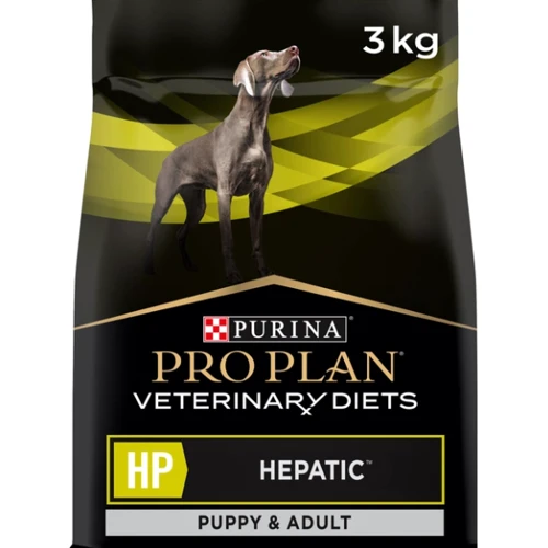 Сухой корм Pro Plan Veterinary Diets PPVD HP Hepatic для поддержания функции печени при хронической печеночной недостаточности у собак 3 кг (7613034996312)
