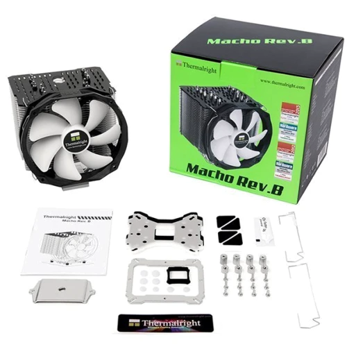 Кулер Thermalright HR-02 Macho Rev.B: Тип воздушное охлаждение