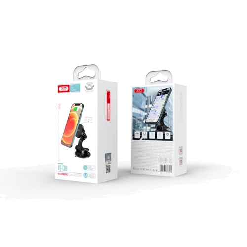 Держатель XO Car Holder C69 Magnetic Black: Особенности магнитный, автодержатель