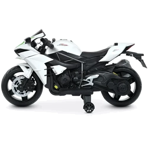Дитячий електромотоцикл 2 колісний Bambi Racer білий (M 4877EL-1): Матеріал корпусу пластик