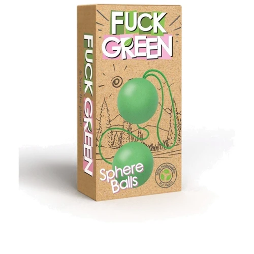 Вагинальные шарики Fuck Green Sphere Balls Green