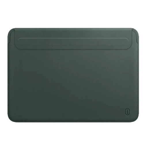 WIWU Skin Pro 2 Leather Sleeve Green for MacBook Pro 14" M4 | M3 | M2 | M1