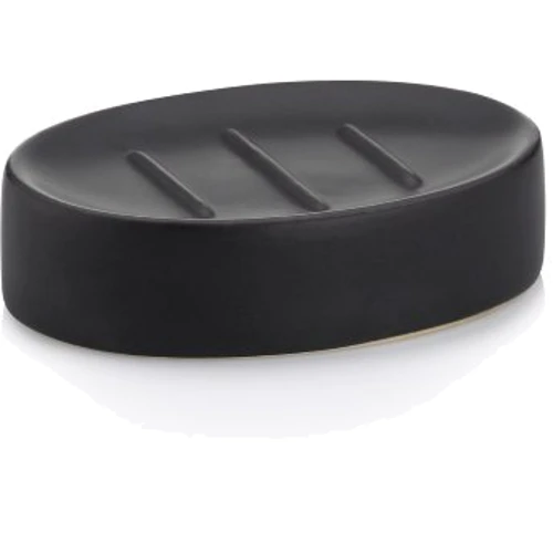 Мыльница KELA Matsi черная 12.5х8.5х3 см (23717): Тип Мыльница