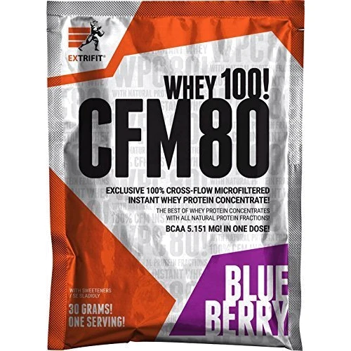 Протеин Extrifit CFM Instant Whey 80 20x30 g Blueberry: Пол Унисекс