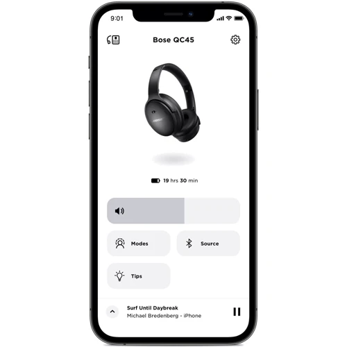 Наушники Bose QuietComfort 45 Black (866724-0100) фото 10