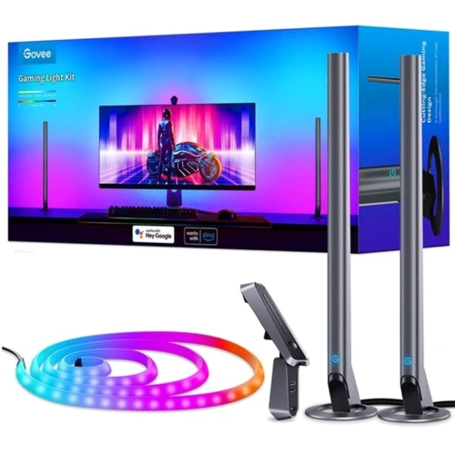 Набор адаптивной подсветки Govee H604A DreamView G1 Pro Gaming Light 24-29' RGBIC черный (B604A311) фото 13