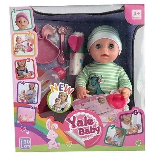 Пупс Yale Baby YL 1935 R з аксесуарами