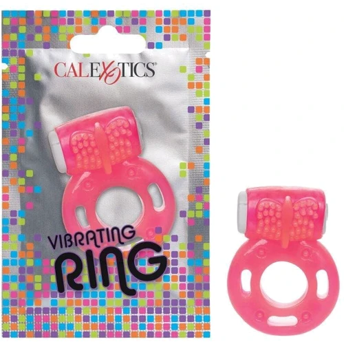 Ерекційне віброкільце California Exotic Novelties Vibrating Ring (рожеве)