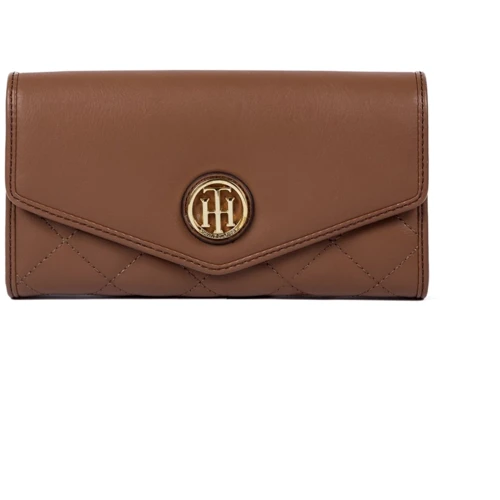 Женский кошелек Tommy Hilfiger коричневый (751197311312)