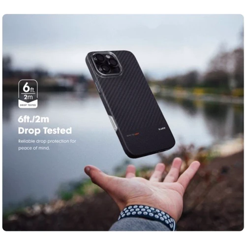 Чохол для iPhone LAUT KEV PROTECT MagSafe Black (L_IP24D_KE_BK) для iPhone 16 Pro Max фото 11