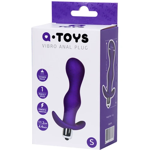 Анальна пробка A-Toys By Toyfa Vibro Anal Plug S