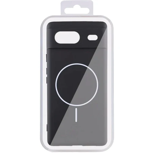 Чехол для телефонов Lakshmi Case Silicone Cover Full Camera MagFit Black for Google Pixel 8a