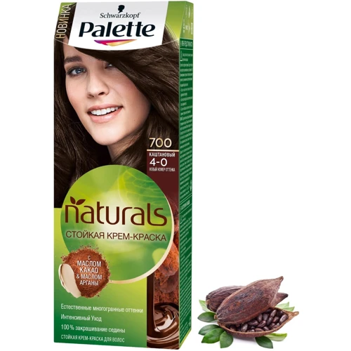 Palette Naturals Крем-фарба для волосся 4-0 (700) Каштановий 110 ml: Класифікація Мас-маркет