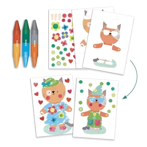 Набор для творчества Djeco Зверята (DJ09293)