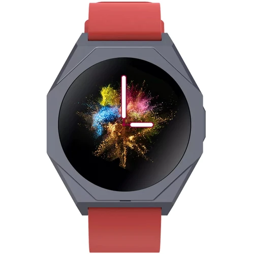 Смарт-часы Canyon Otto SW-86 Red: Дисплей 1.3" LTPS (360x360)