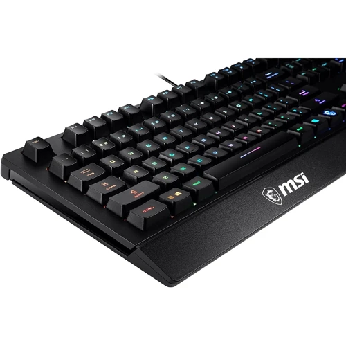 Клавиатура MSI Vigor GK20 Black (S11-04RU230-CLA): Дополнительно подсветка клавиш