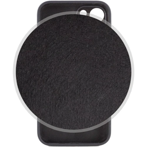 Чехол для iPhone Mobile Case Silicone Case Full Camera Protective Black for iPhone 15: Материалы Силикон