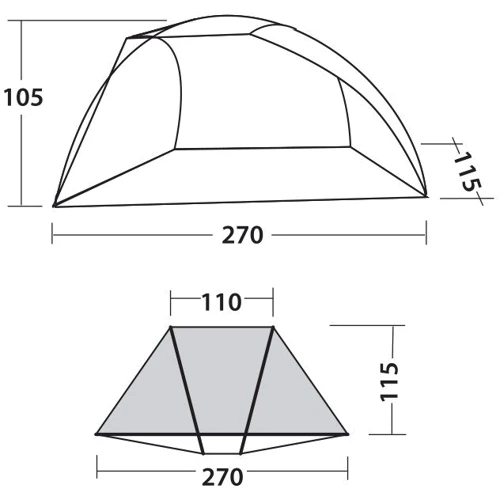 Палатка Easy Camp Beach 50 Ocean Blue