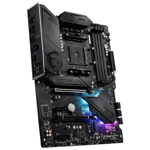 MSI MPG B550 GAMING PLUS: Роз'єми на платі SATA 3.0, PCI Express x1, M.2