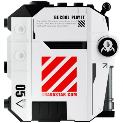 Навушники GravaStar Sirius P5 Defense Mecha (GRAVASTARP5_MECHA_WHT_V2): Тип кріплення без креплений