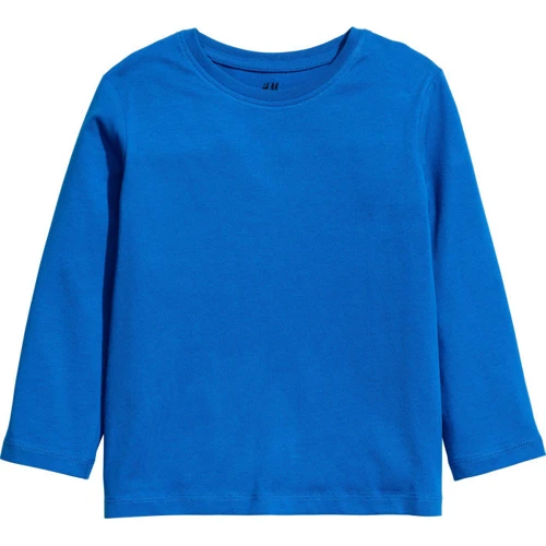 Лонгслив H&M 503569 122-128 см синий