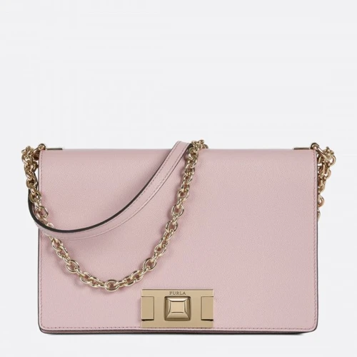 Женская сумка кросс боди Furla Mimi' S Crossbody светло-розовая (1045356)