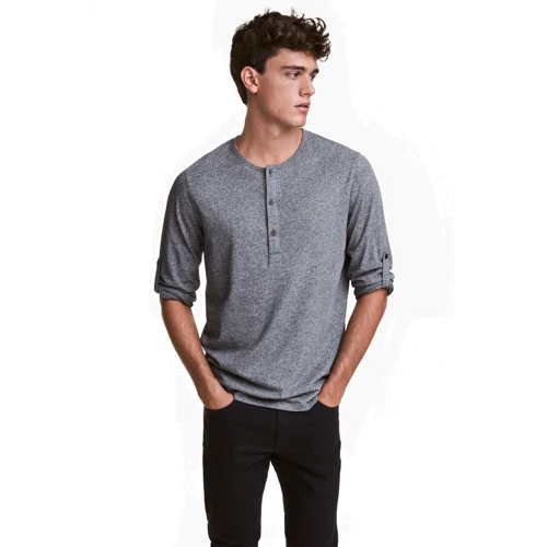 Лонгслів H & M 4126204 XS сірий
